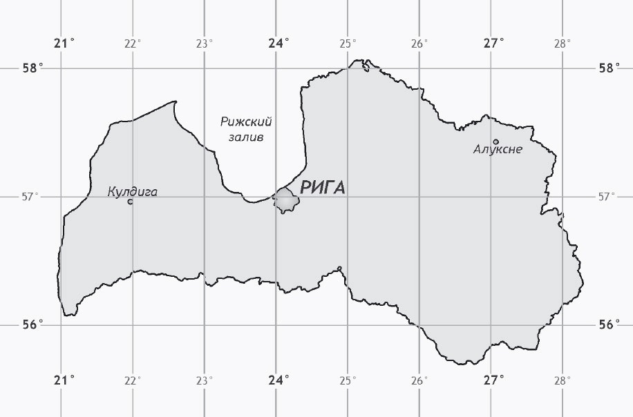 Карта залив рижский
